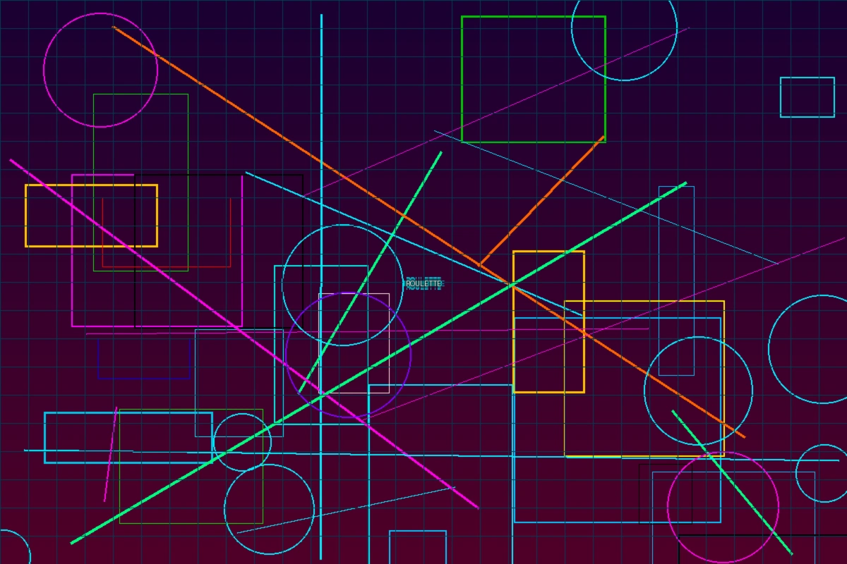 赛博轮盘全息投影轮盘桌